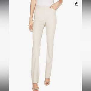 Express columnist barely boot stretch linen pant